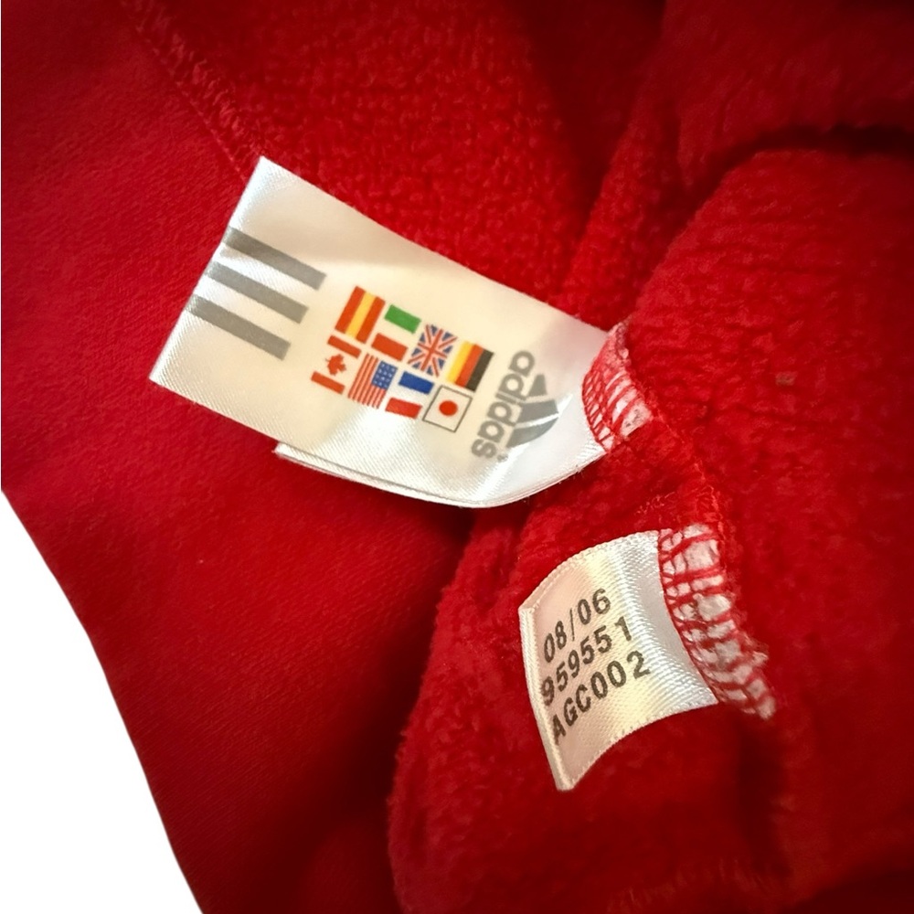 Vintage Adidas Full Zip Sweatshirt, Medium - Picture 8 of 8